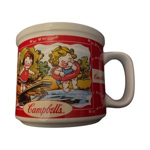 Campbell's Soup Mug Cup 1998/Campbell Kids Swimming/Houston Harvest Products,LLC
